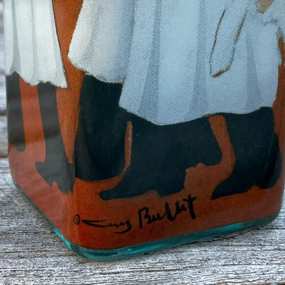 đź’ŻAuthentic Vintage Guy Buffet Glass Bottle - Picture 11 of 14